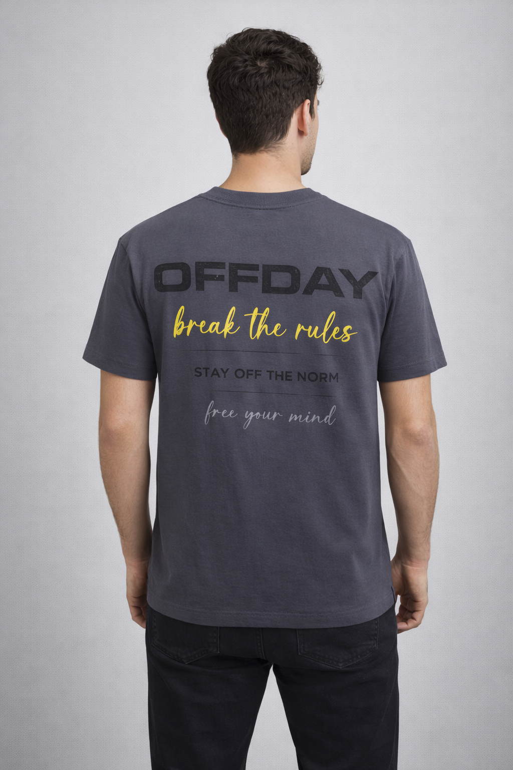 MIND T-SHIRT dark grey.
