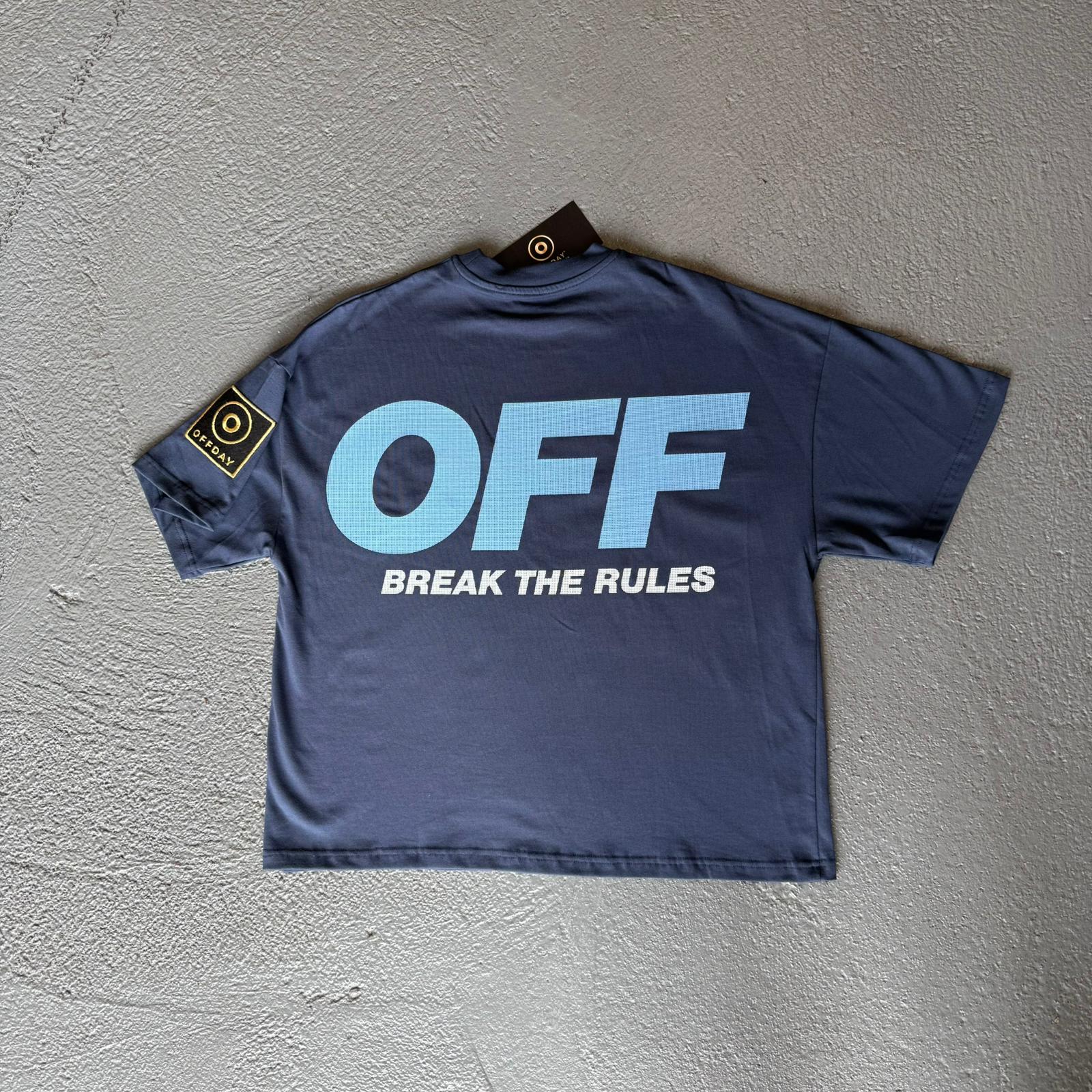 OFF T-SHIRT BLUE